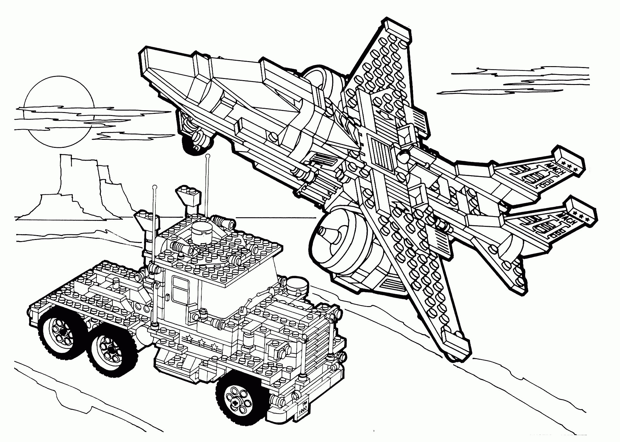 Lego Coloring Pages Coloring Home