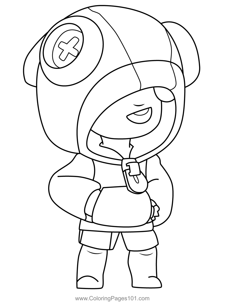 Leon Brawl Stars Coloring Page For Kids Free Brawl Stars Printable Leon Brawl Stars Coloring Page For Kids Free Brawl Stars Printable