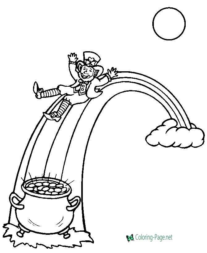 Leprechaun Coloring Pages Leprechaun Coloring Pages