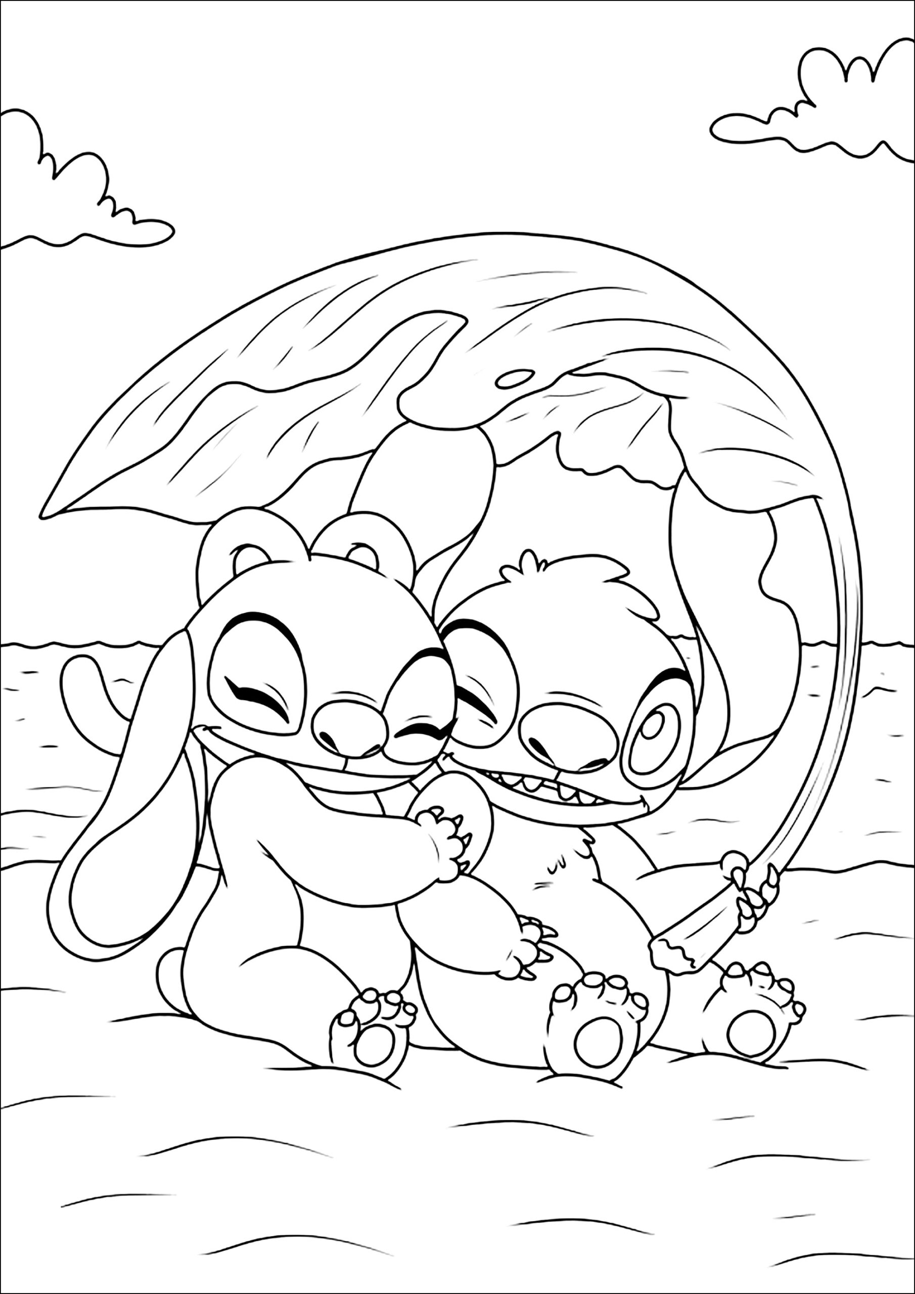 Lilo And Stich Coloring Pages