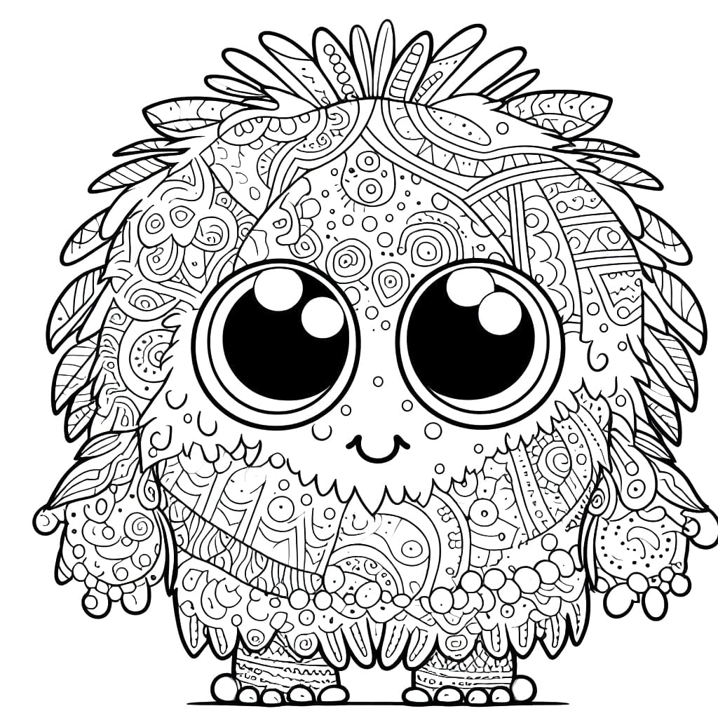 Little Monster Coloring Page Download Print Or Color Online For Free Little Monster Coloring Page Download Print Or Color Online For Free
