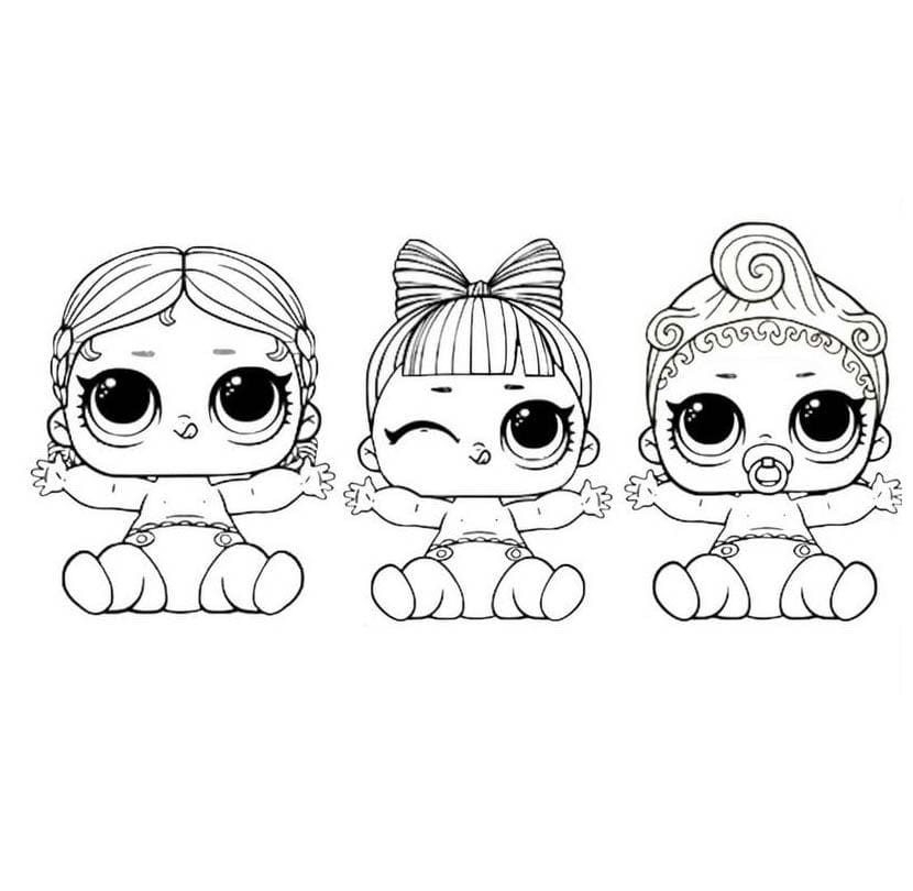 LOL Coloring Page Free Book For Kids 