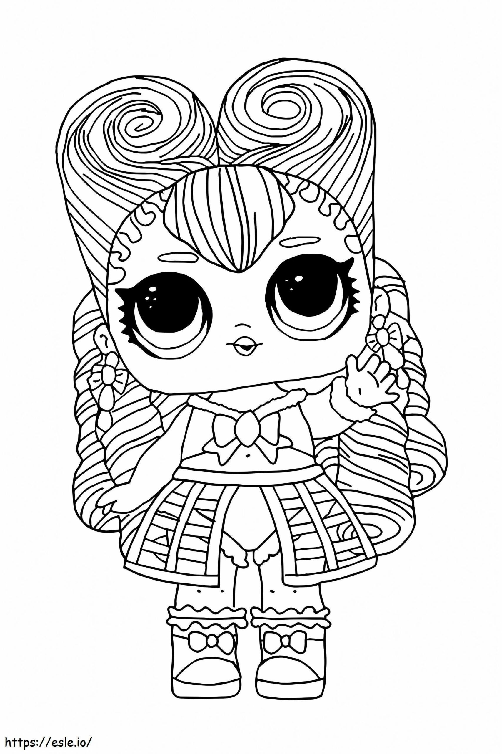 Lol Doll 4 Coloring Page
