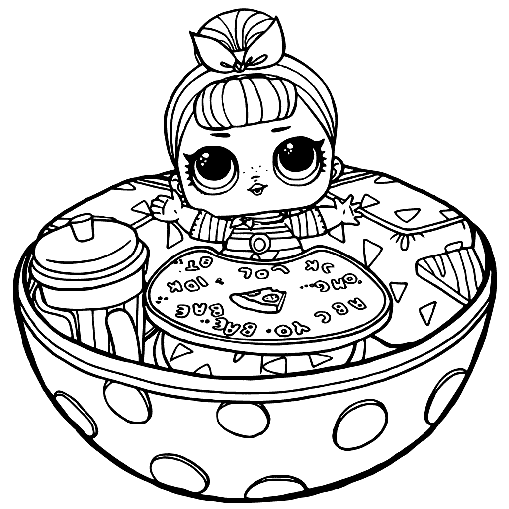 LOL Doll Coloring Pages Printable Coloring Pages FREE LOL Doll Coloring Pages Printable Coloring Pages FREE