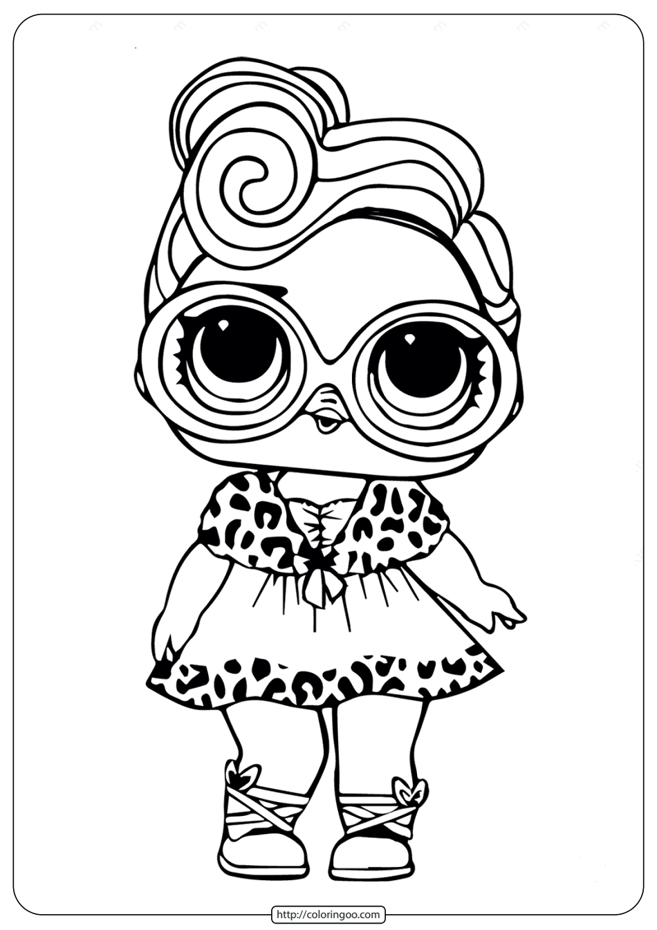 Lol Surprise Doll Coloring Pages Infoupdate Lol Surprise Doll Coloring Pages Infoupdate
