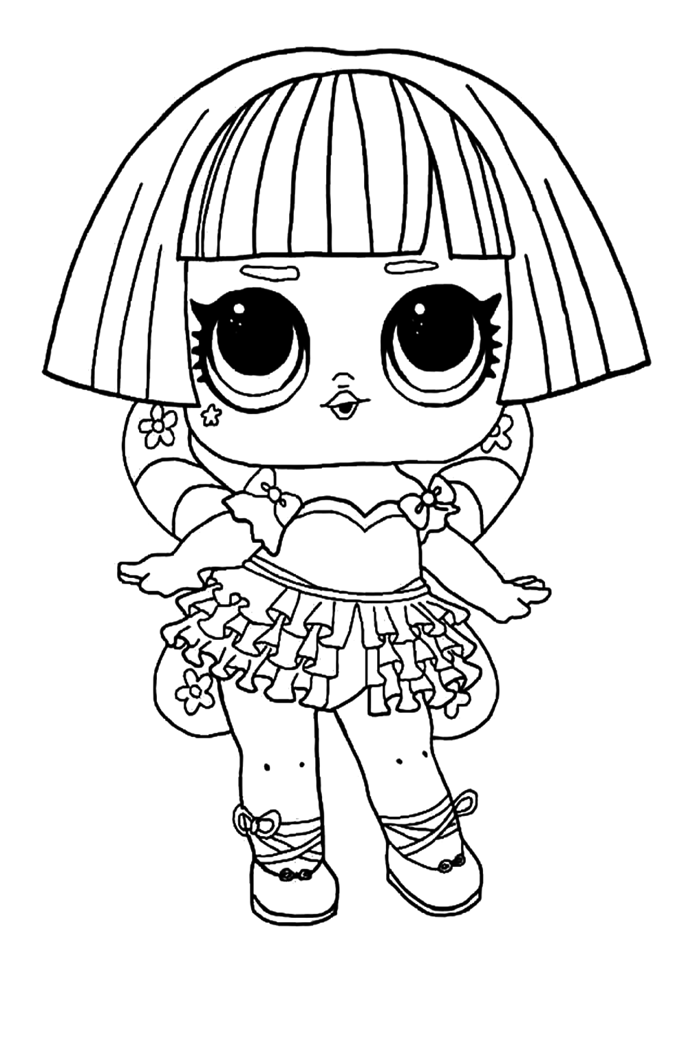 Lol Surprise Doll Stomps Coloring Pages Lol Surprise Doll Coloring 