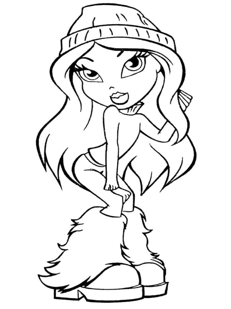 Lovely Bratz Doll Coloring Page Download Print Or Color Online For Free Lovely Bratz Doll Coloring Page Download Print Or Color Online For Free