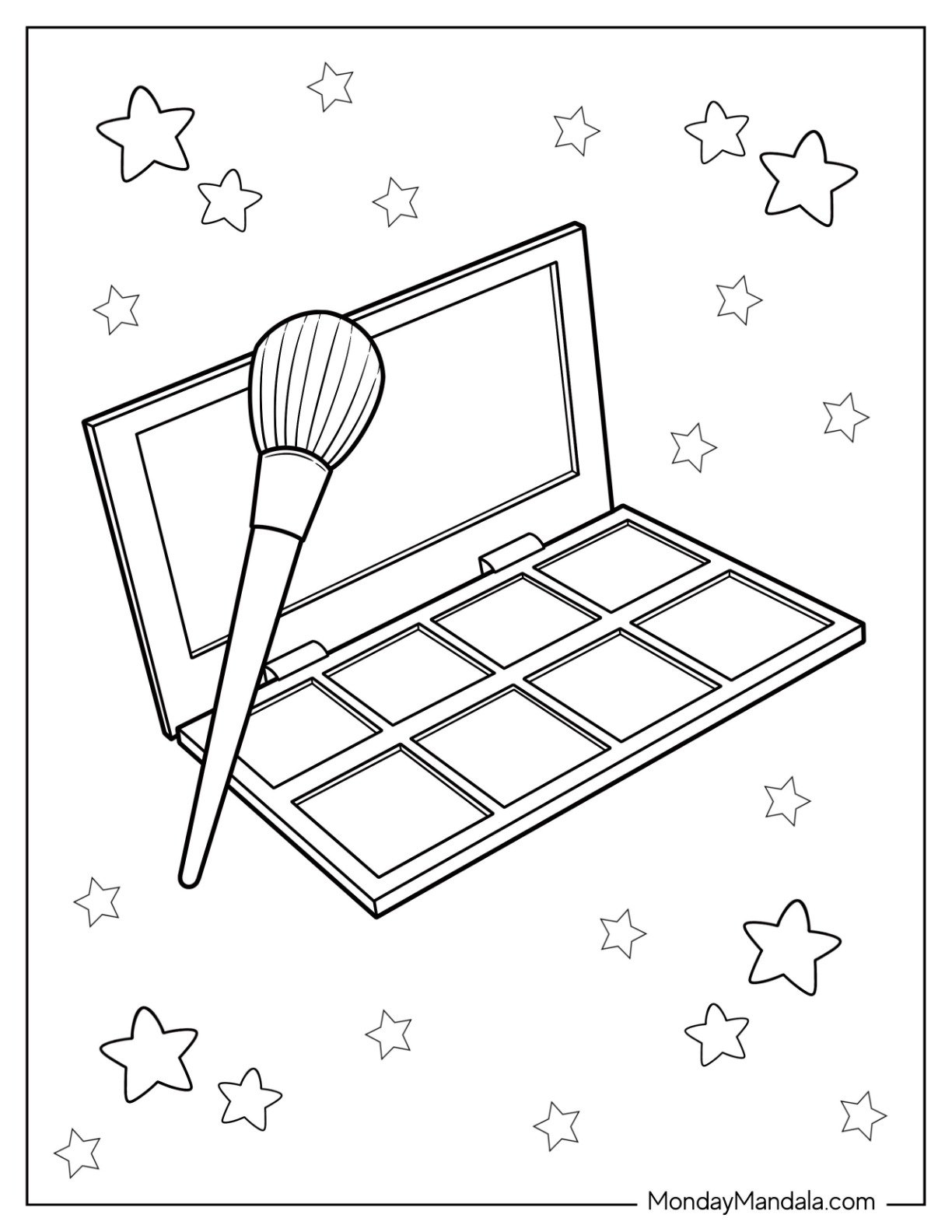 makeup coloring pages makeup coloring pages