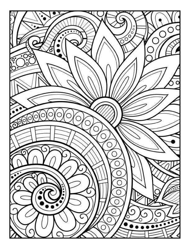 Mandala Inspired Coloring Pages 2025 Mandala Inspired Coloring Pages 2025