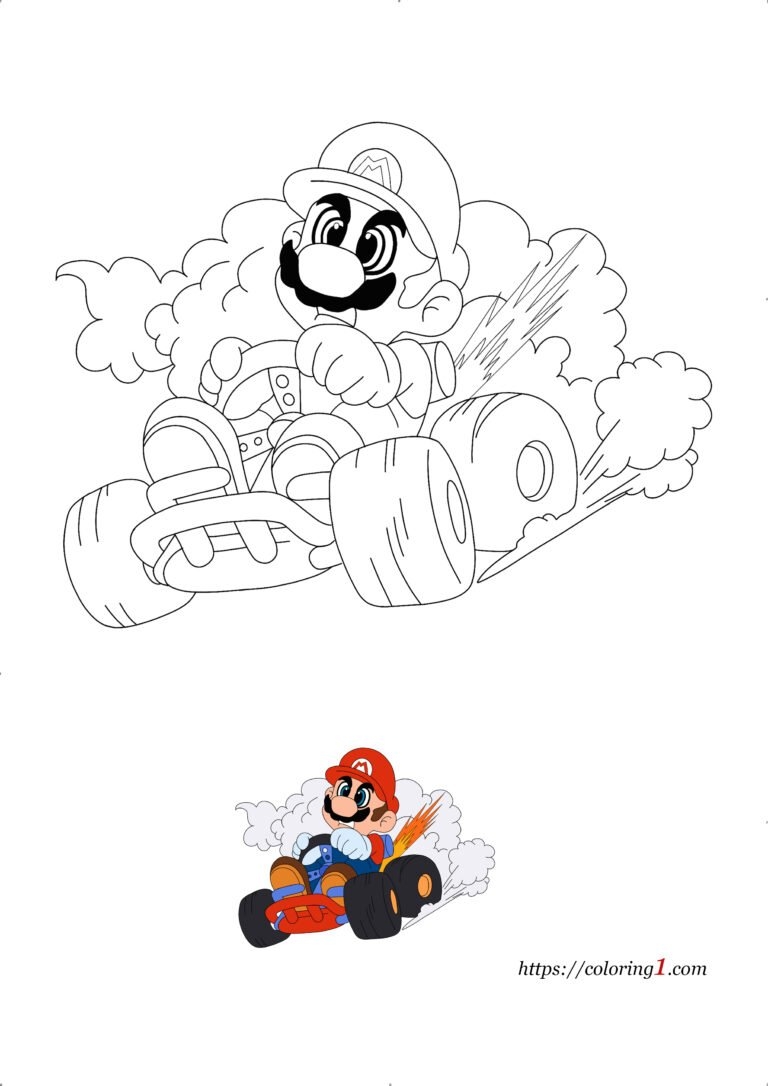 Mario Kart Coloring Pages 2 Free Coloring Sheets 2021 Mario Kart Coloring Pages 2 Free Coloring Sheets 2021