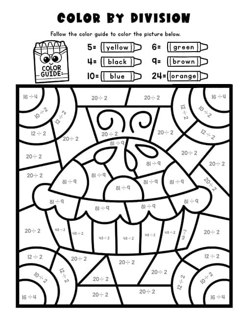 Math Coloring Pages Division Coloring Book Math Coloring Pages Division Coloring Book