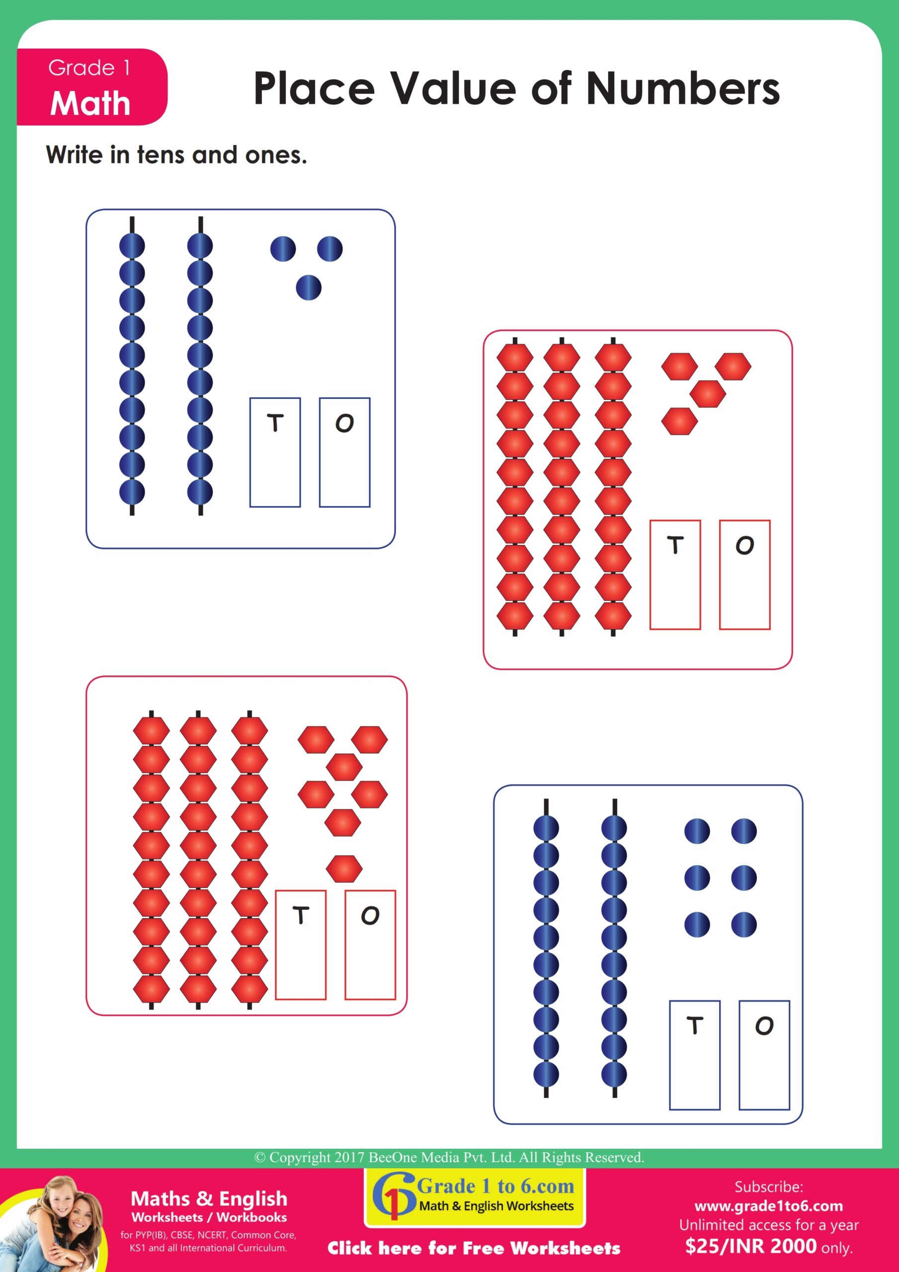 Math Worksheet Kindergarten First Grade Etsy Worksheets Library