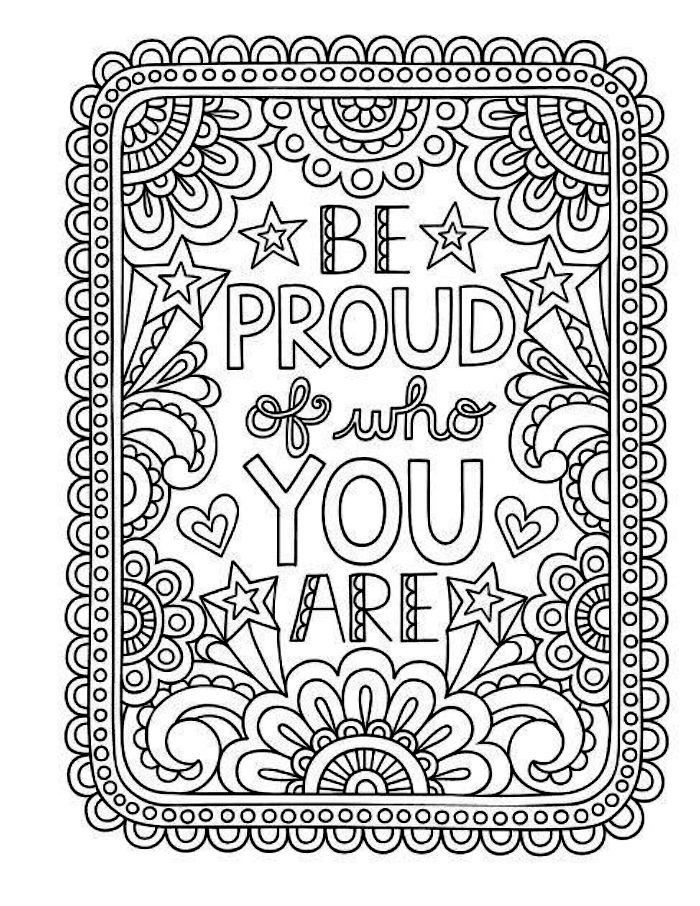 Mental Health Coloring Pages Free Printable PDF 