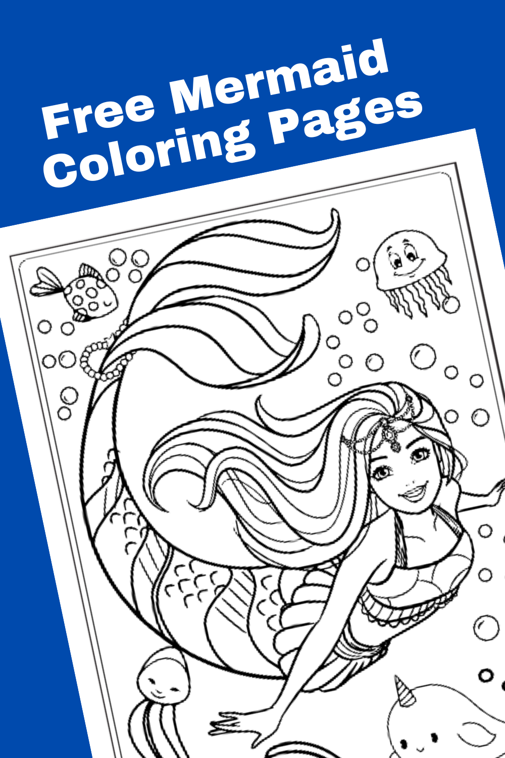 Mermaid Printables Coloring Mermaid Printables Coloring