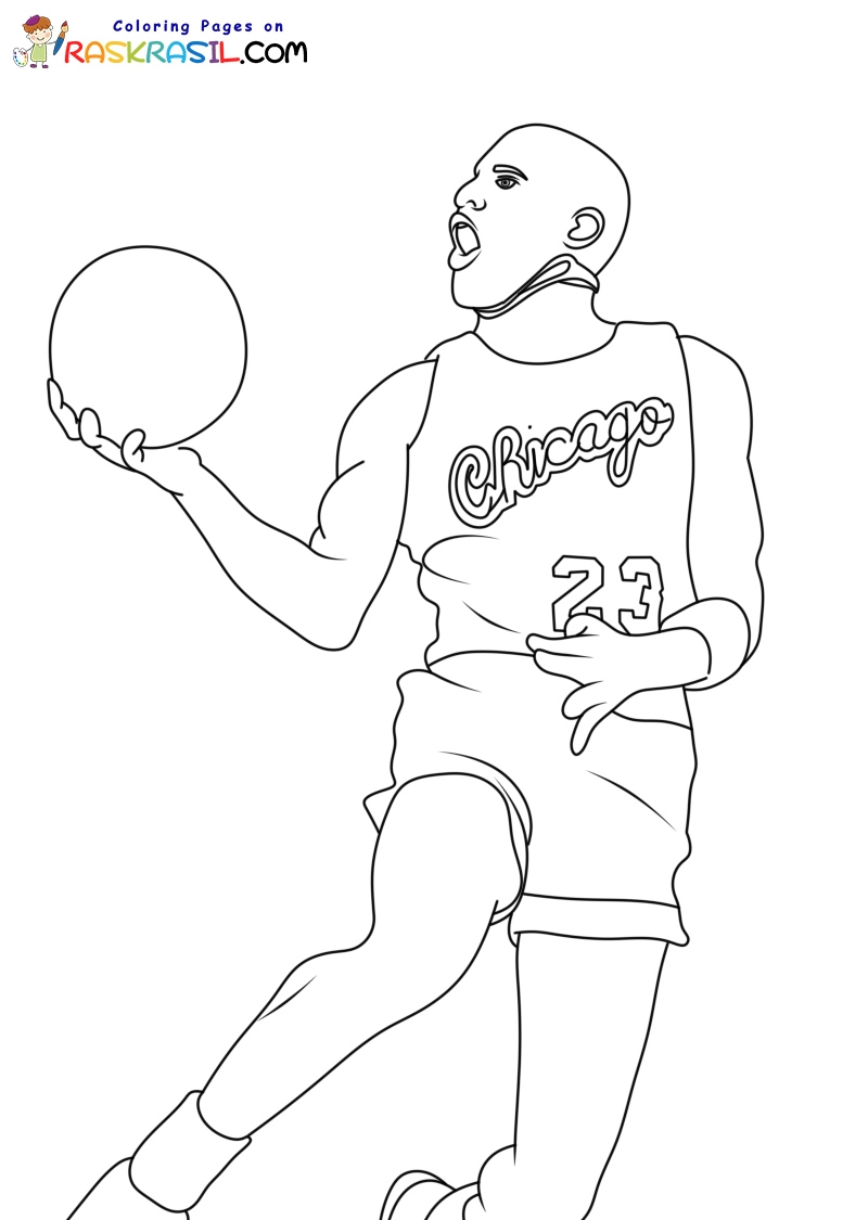 jordan coloring pages