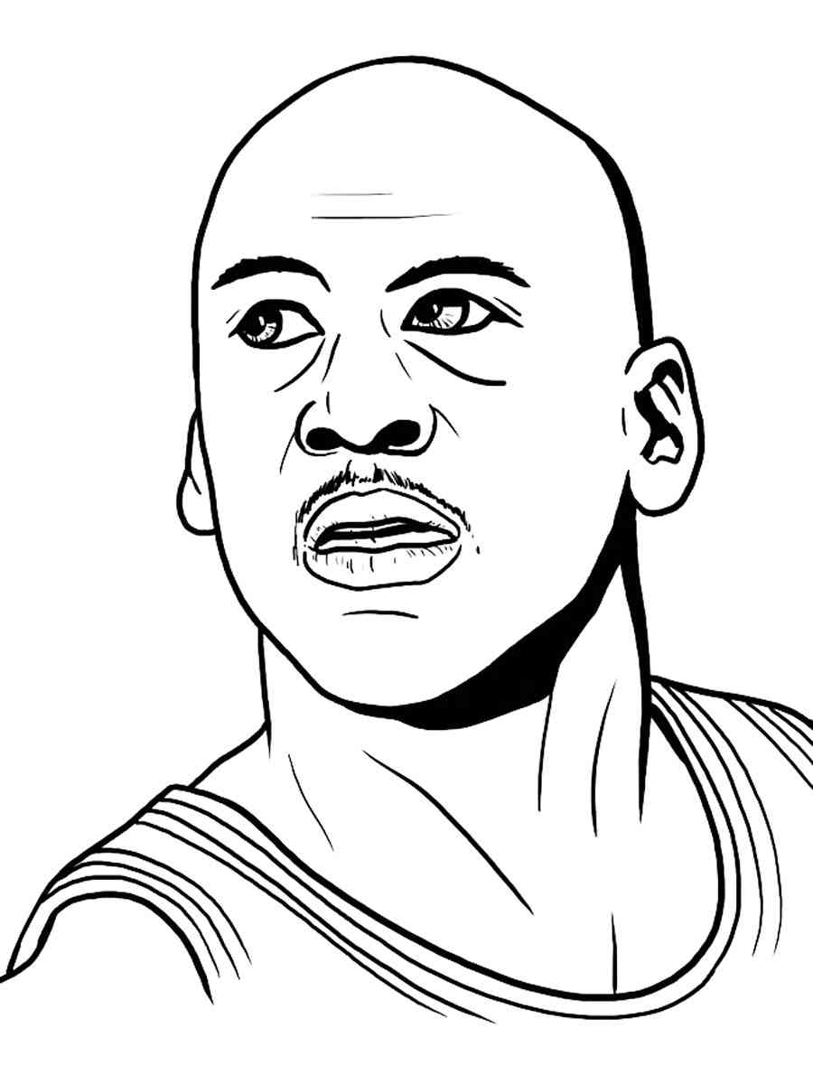 Michael Jordan Coloring Pages