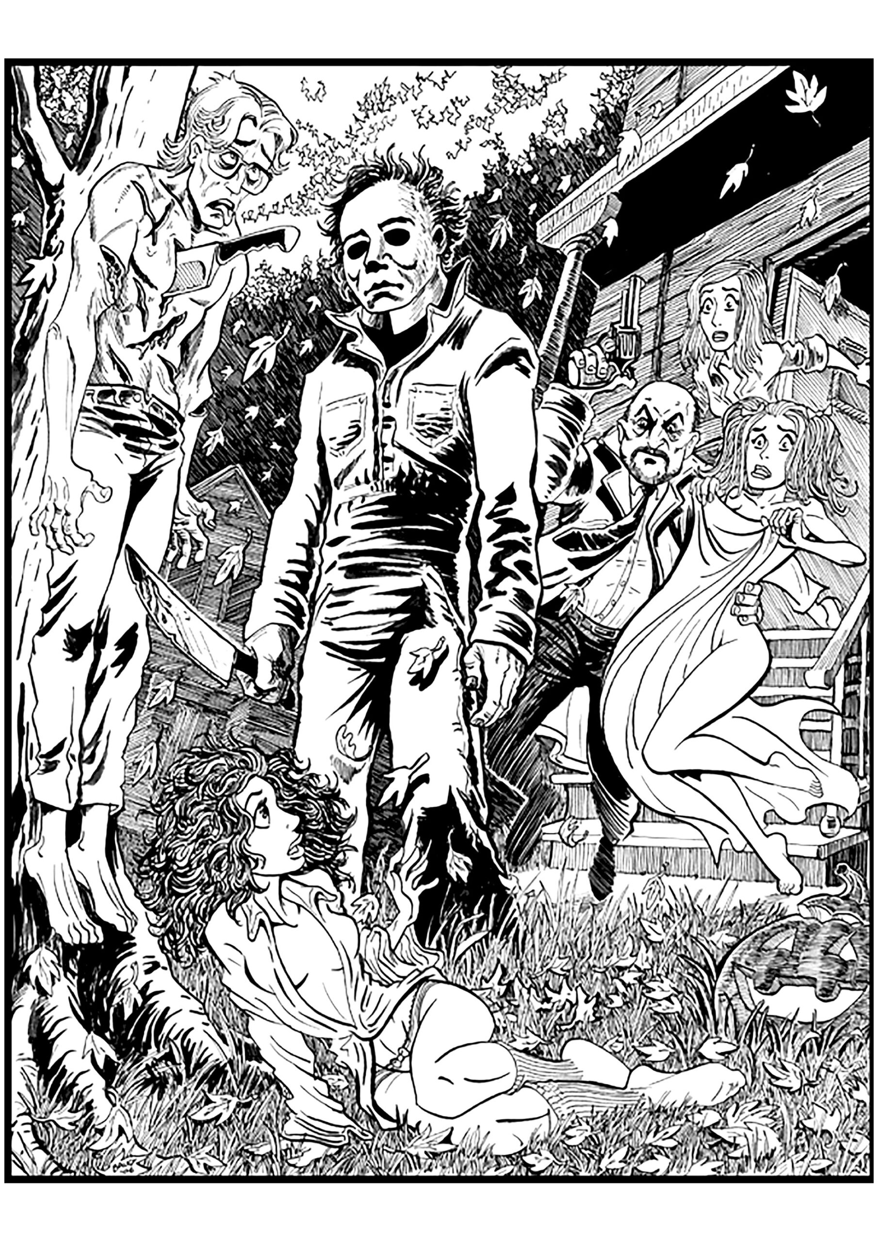 coloring pages for adults halloween coloring pages for adults halloween