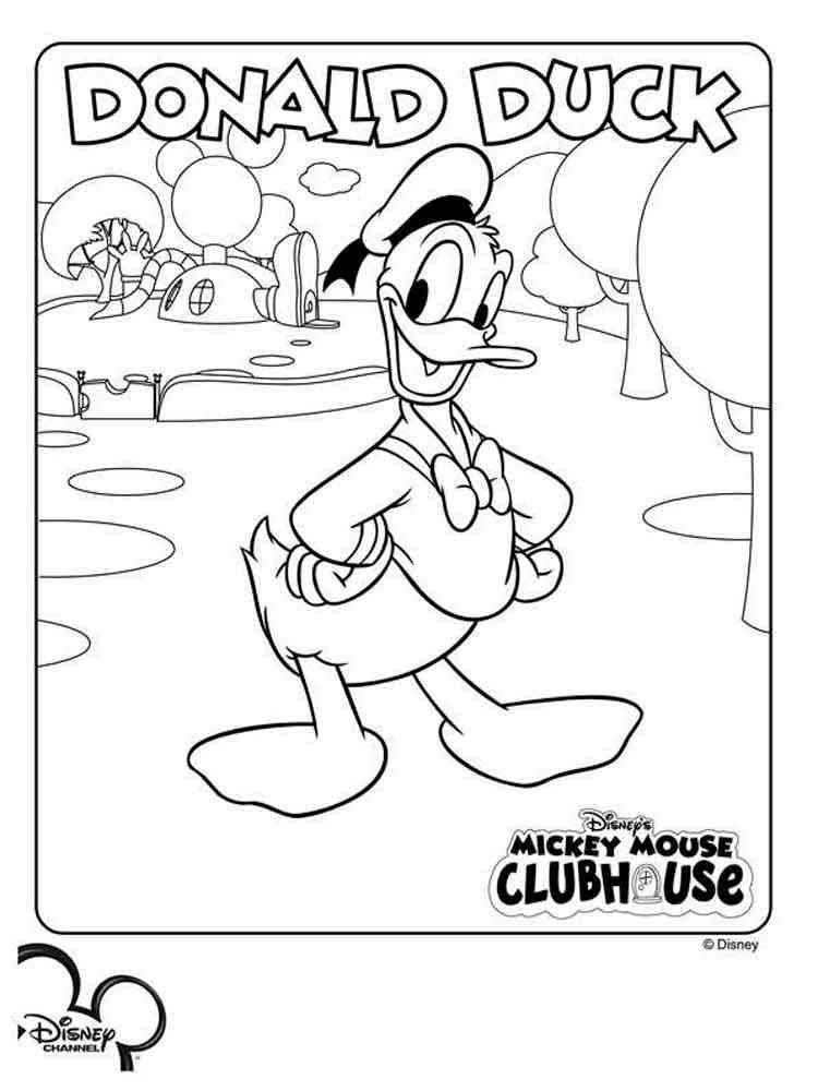 Mickey Mouse Clubhouse Coloring Pages Mickey Mouse Clubhouse Coloring Pages