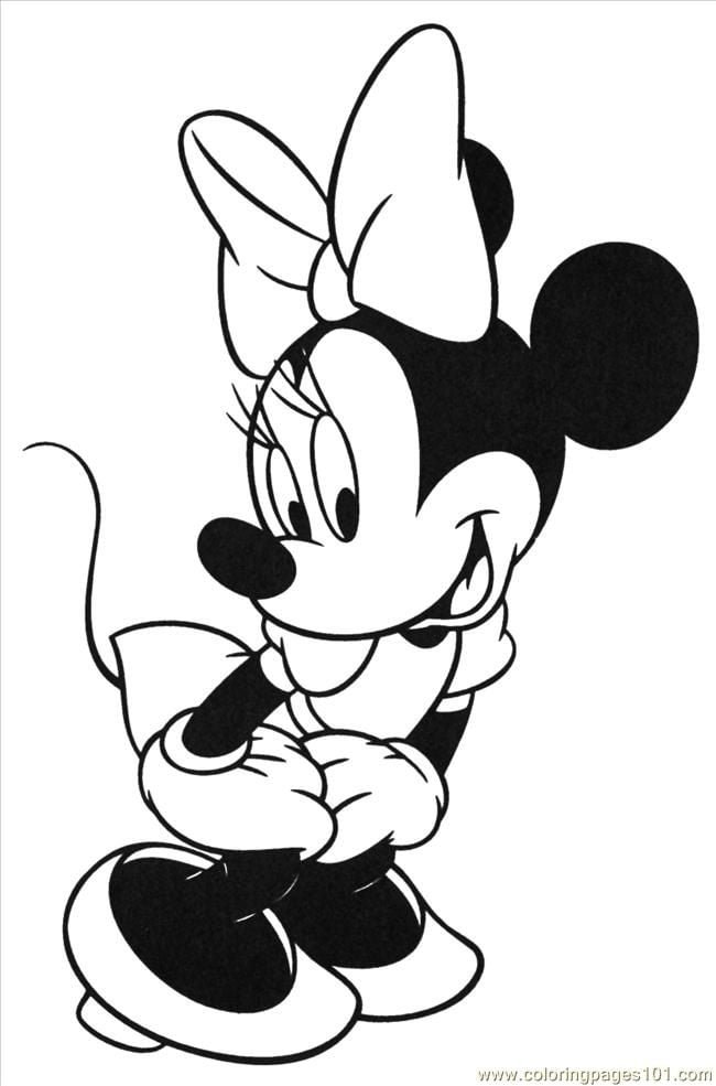 Minnie Mouse Coloring Pages Coloring Pages For Kids And Adults Minnie Mouse Coloring Pages Coloring Pages For Kids And Adults