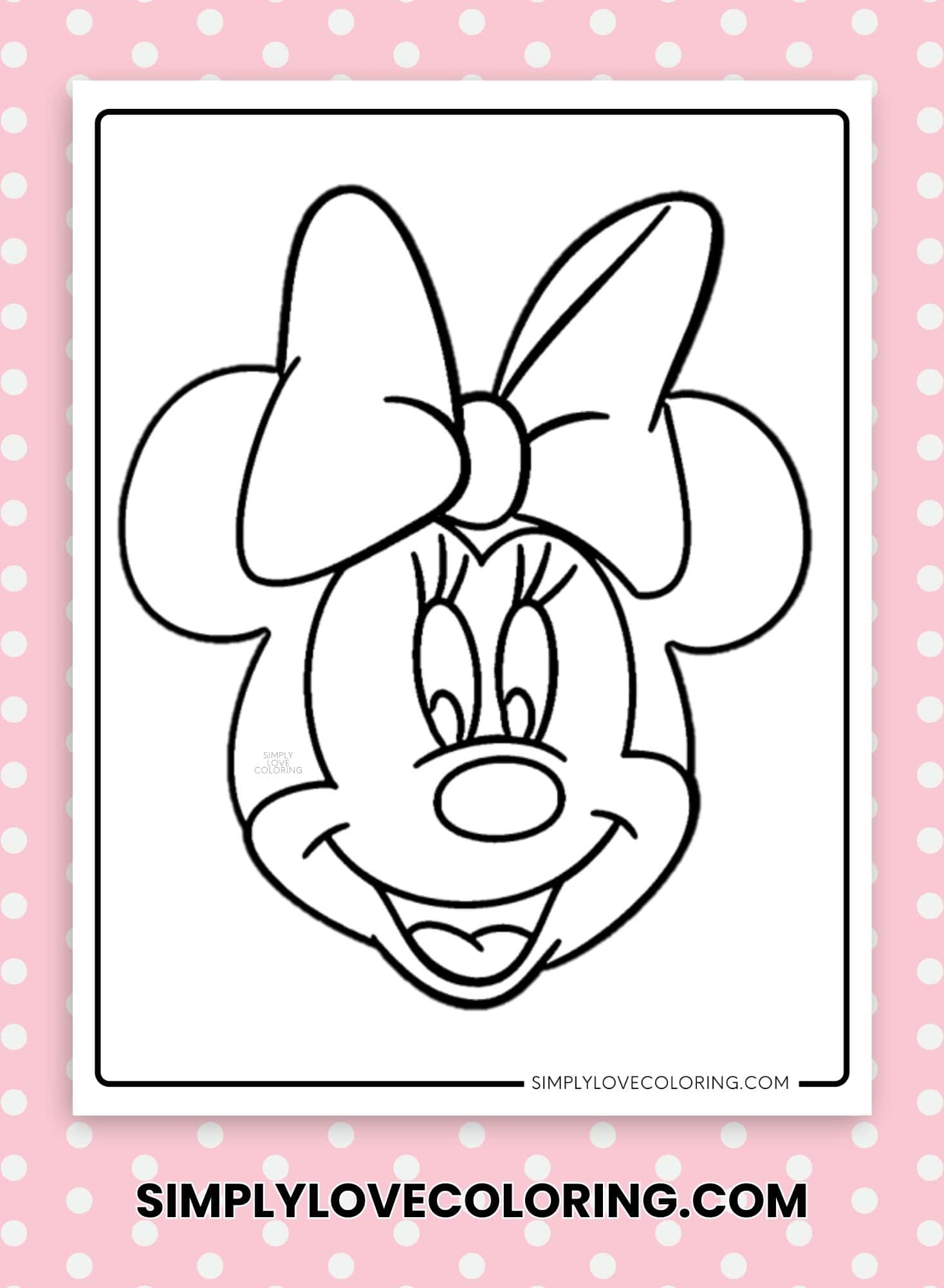 minnie mouse coloring pages minnie mouse coloring pages