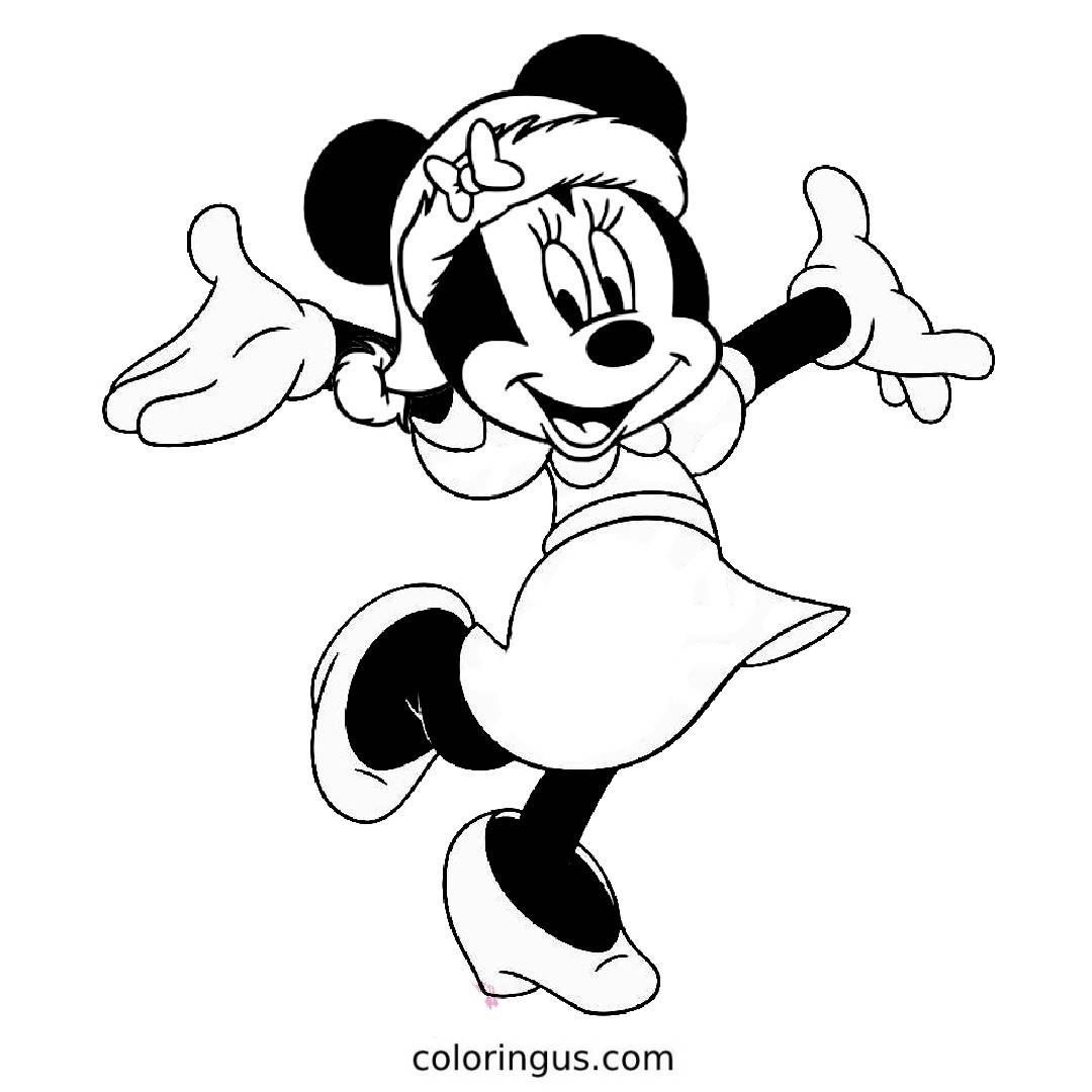 minnie mouse coloring page minnie mouse coloring page