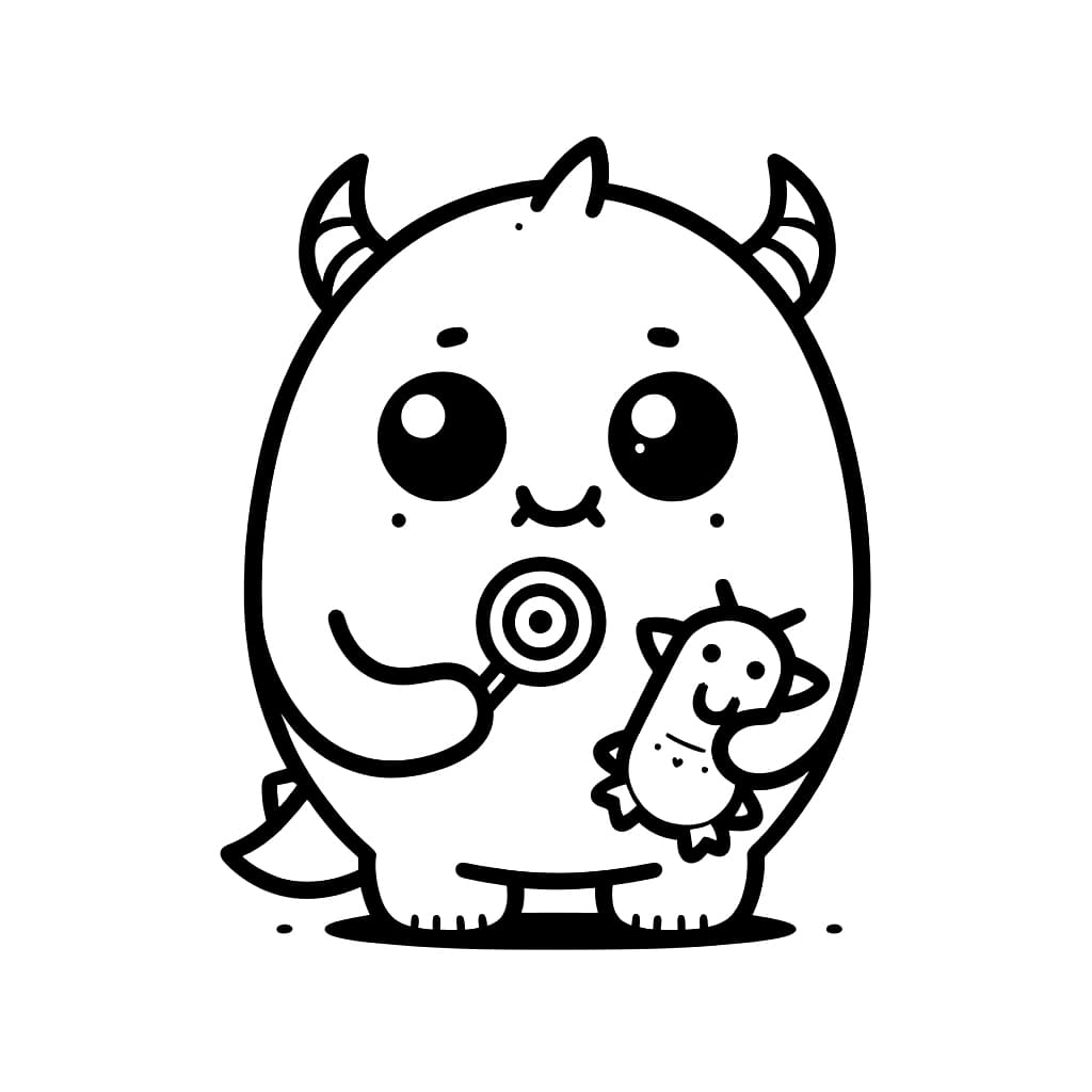 Monster Coloring Pages Bulk Prices Www pinnaxis