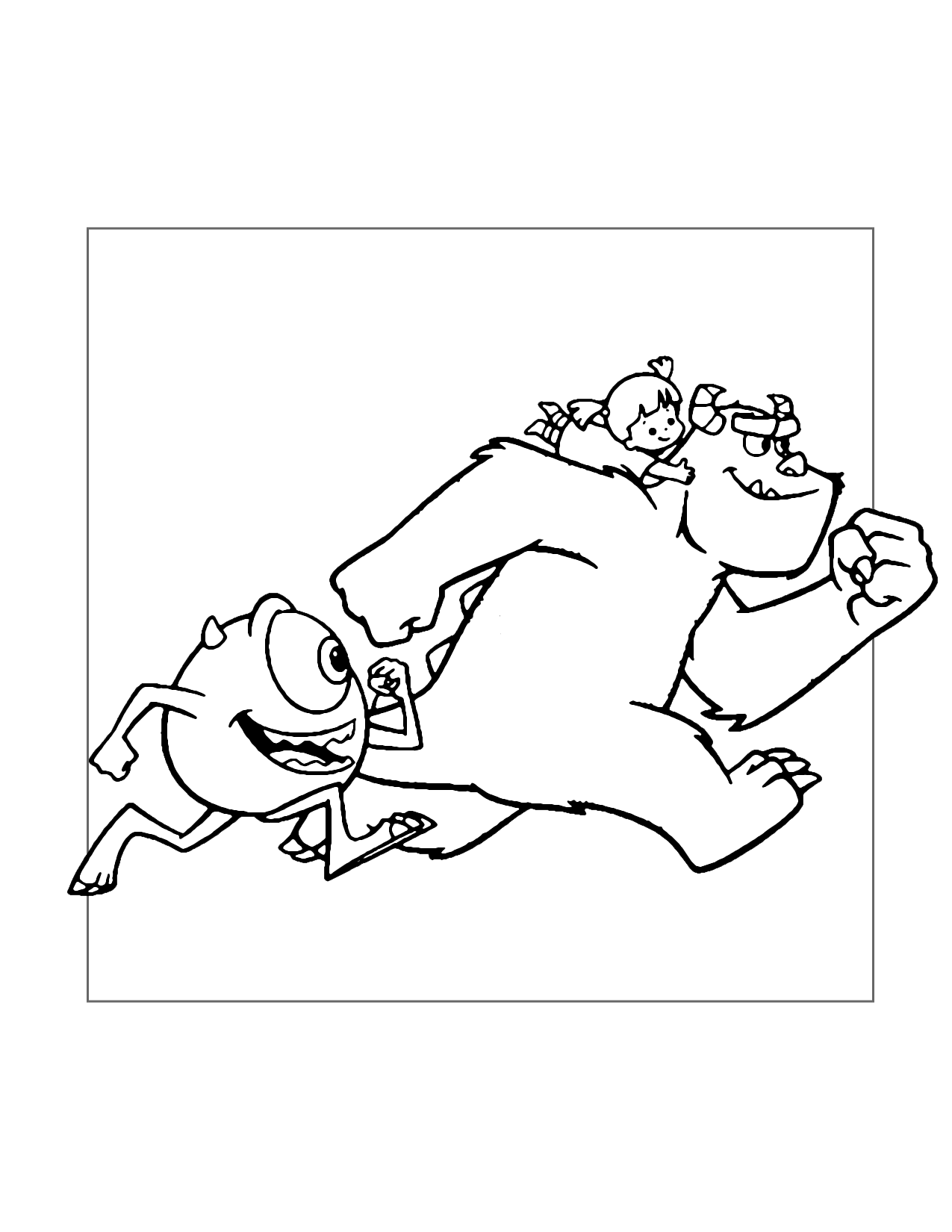 Monsters Inc Coloring Pages Printable Coloring Pages FREE Monsters Inc Coloring Pages Printable Coloring Pages FREE