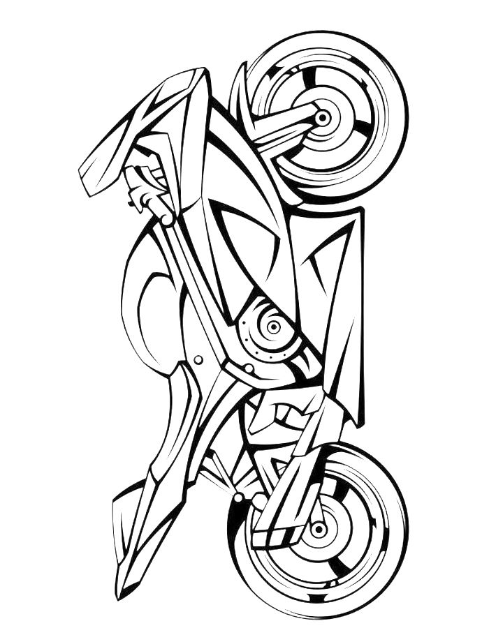 Motorcycle Coloring Pages Free Printable PDF Motorcycle Coloring Pages Free Printable PDF