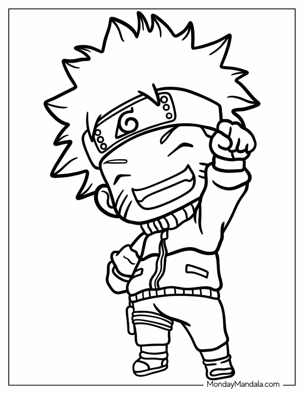 Naruto Coloring Pages Printable Pdf Infoupdate