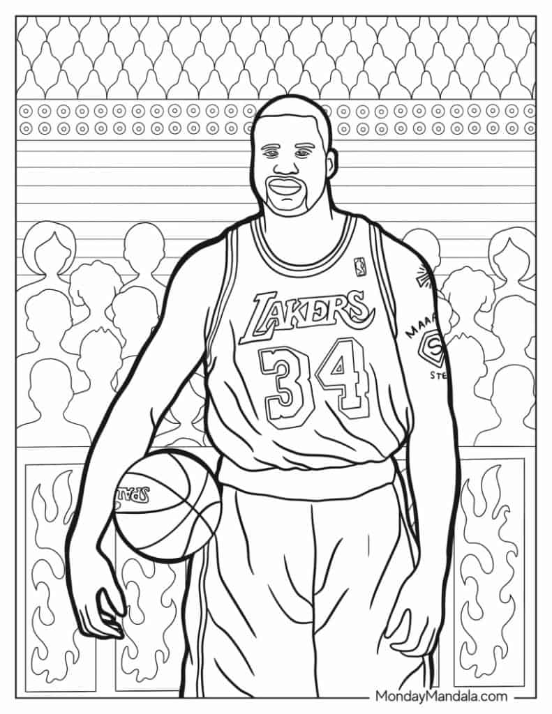 nba coloring pages nba coloring pages
