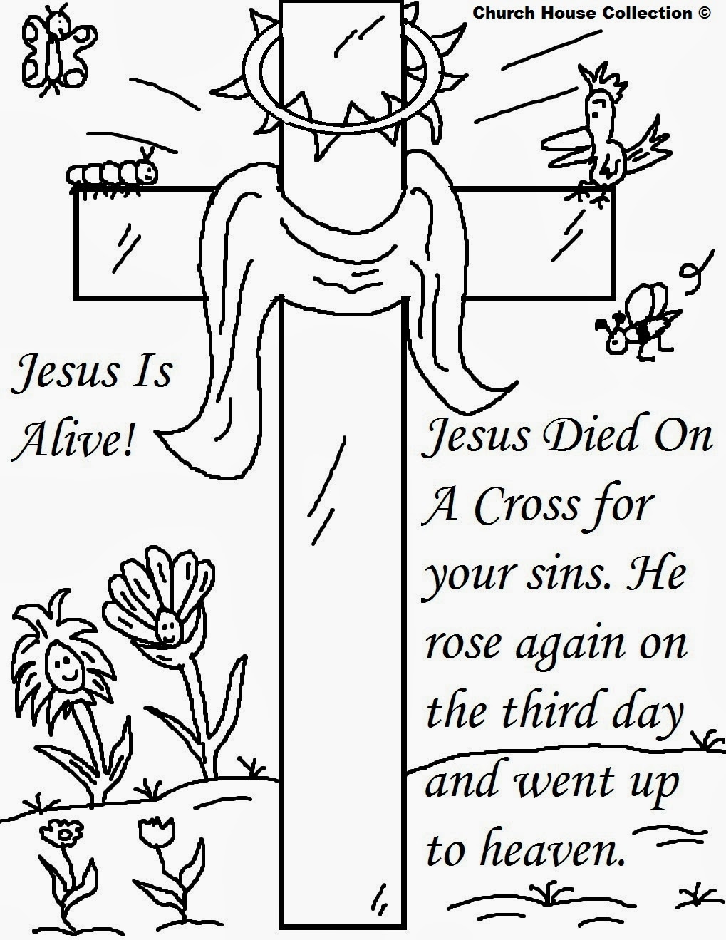 New Christian Easter Coloring Pages For Kids New Christian Easter Coloring Pages For Kids