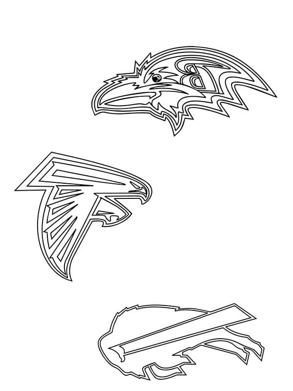 NFL Coloring Pages ColoringLib NFL Coloring Pages ColoringLib
