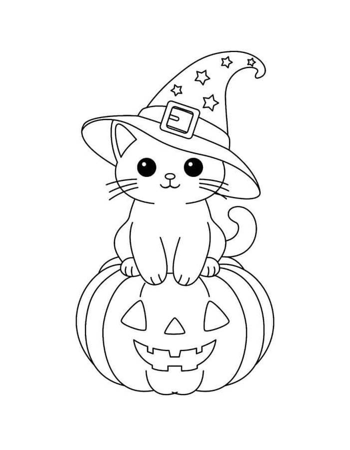 October Coloring Pages Free Printable PDF