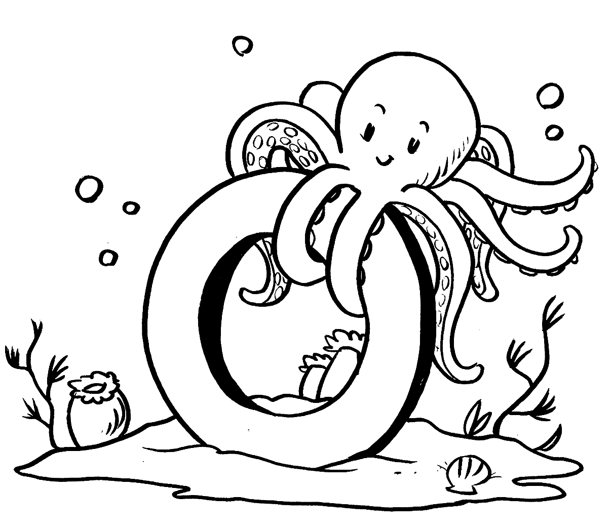 Octopus Coloring Pages Coloring Pages For Kids And Adults