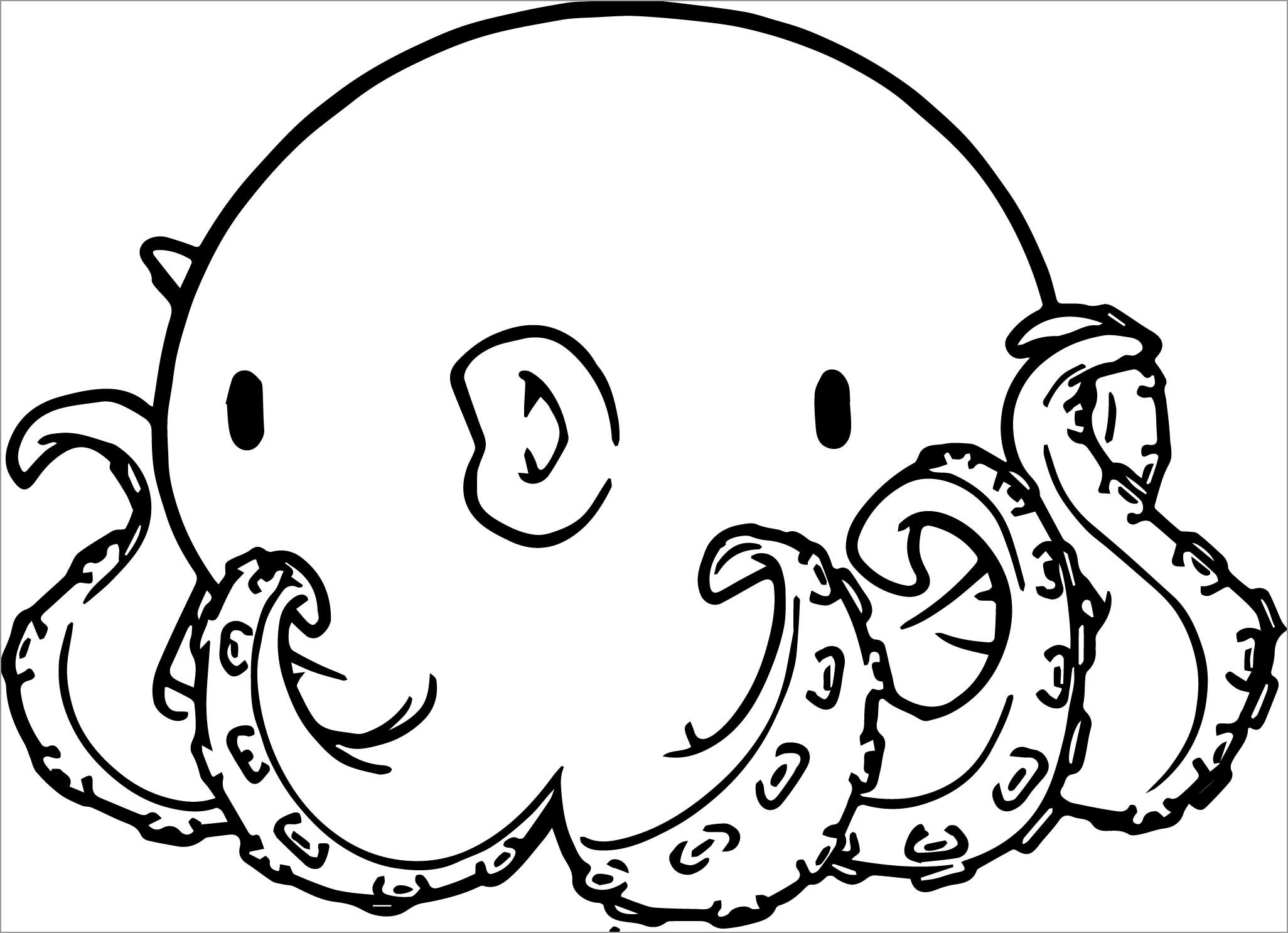 Octopus Coloring Pages ColoringBay