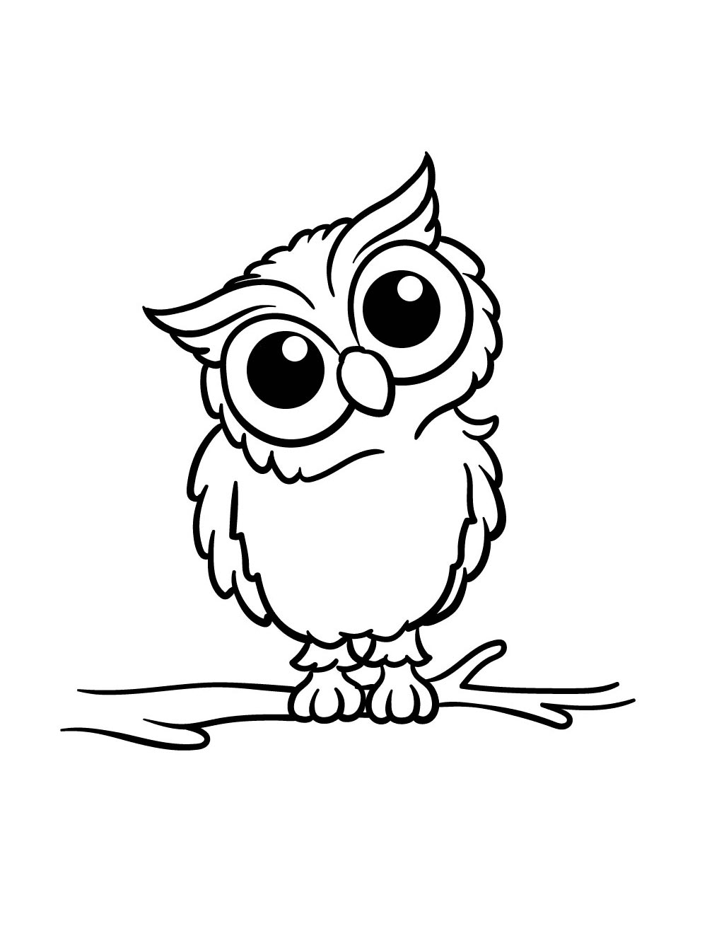 owl coloring page owl coloring page