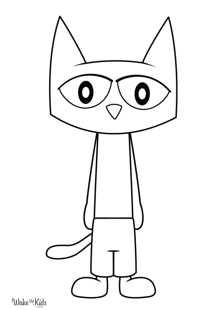 Pete The Cat Coloring Pages Free Printable PDFs WakeTheKids Pete The Cat Coloring Pages Free Printable PDFs WakeTheKids