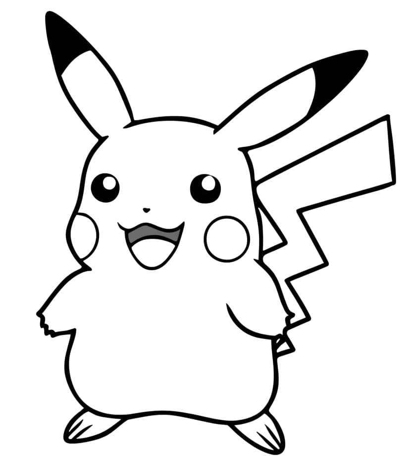 Pikachu Coloring Pages ColoringLib