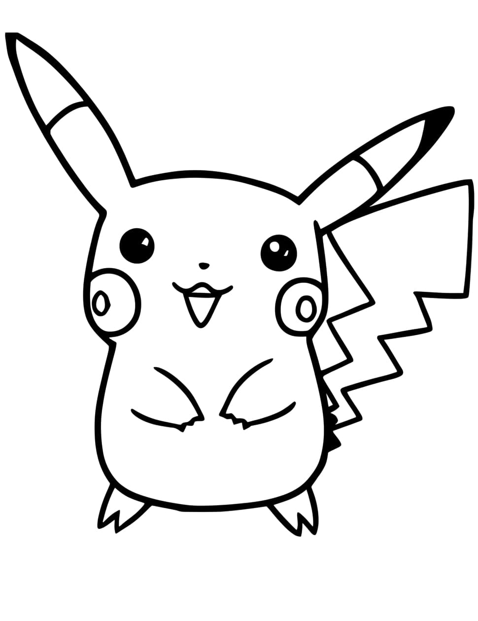 Pikachu Coloring Pages ColoringLib