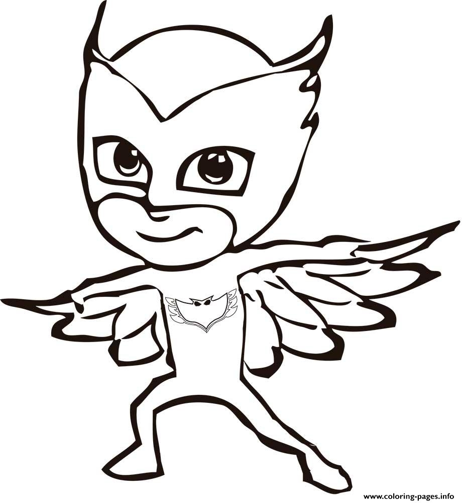 PJ Masks Coloring Pages Printable