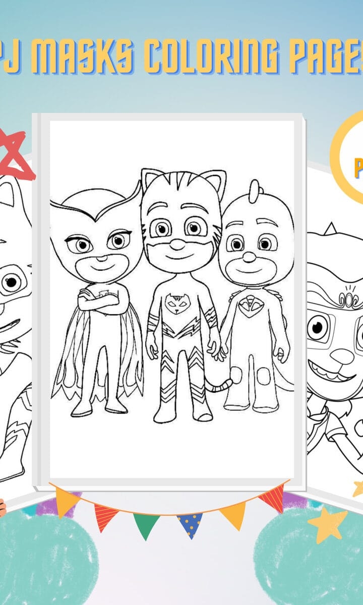 PJ Masks Coloring Pages