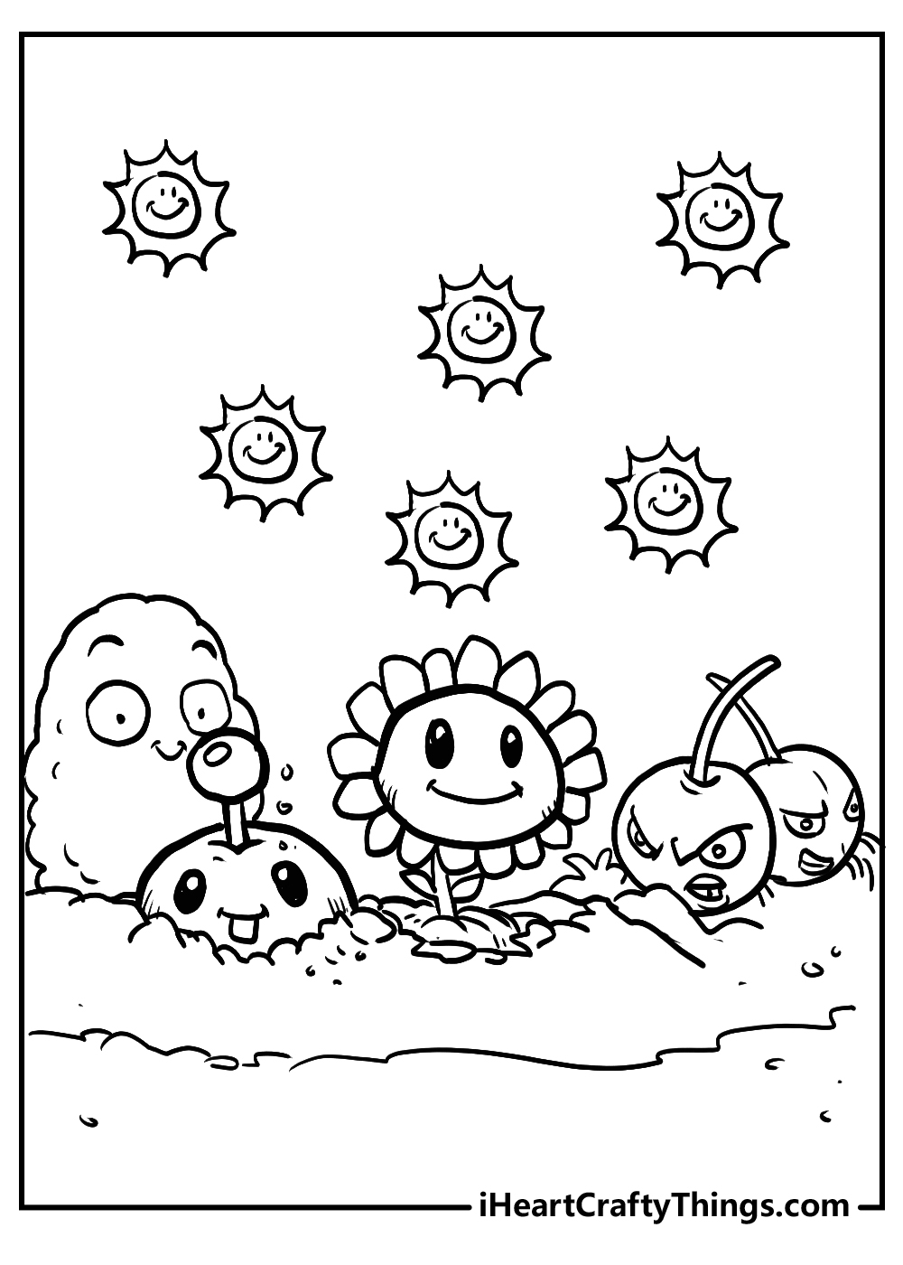 Plants Vs Zombies Coloring Pages Plants Vs Zombies Coloring Pages