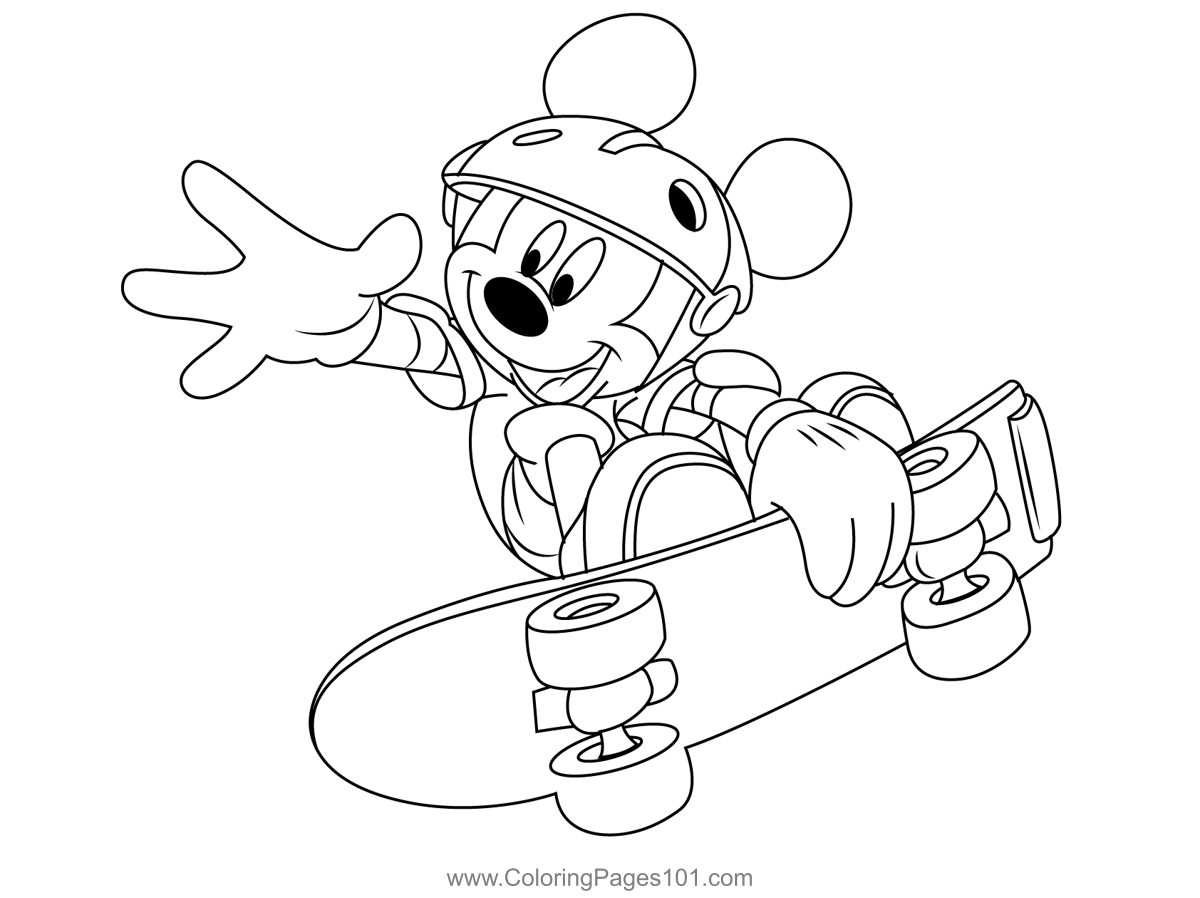 mickey mouse coloring page mickey mouse coloring page