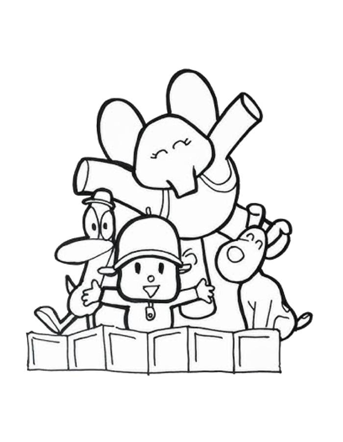 Pocoyo Coloring Pages Free Printable PDF Pocoyo Coloring Pages Free Printable PDF