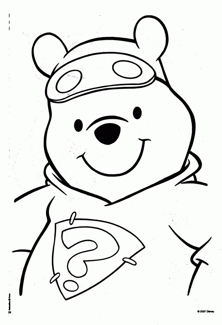 Pooh Bear Coloring Pages Coloring Nation Pooh Bear Coloring Pages Coloring Nation