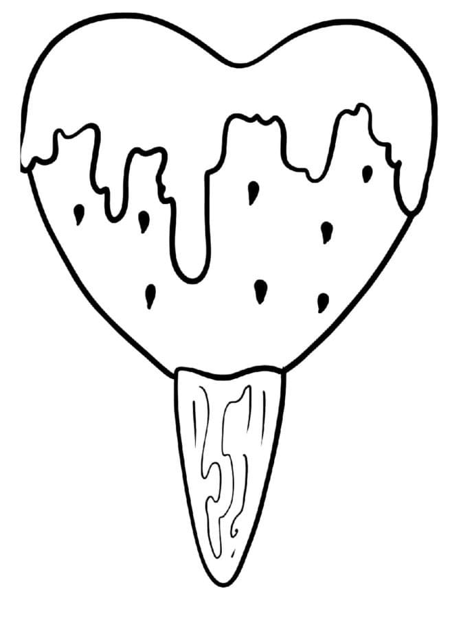 Popsicle Coloring Pages ColoringLib