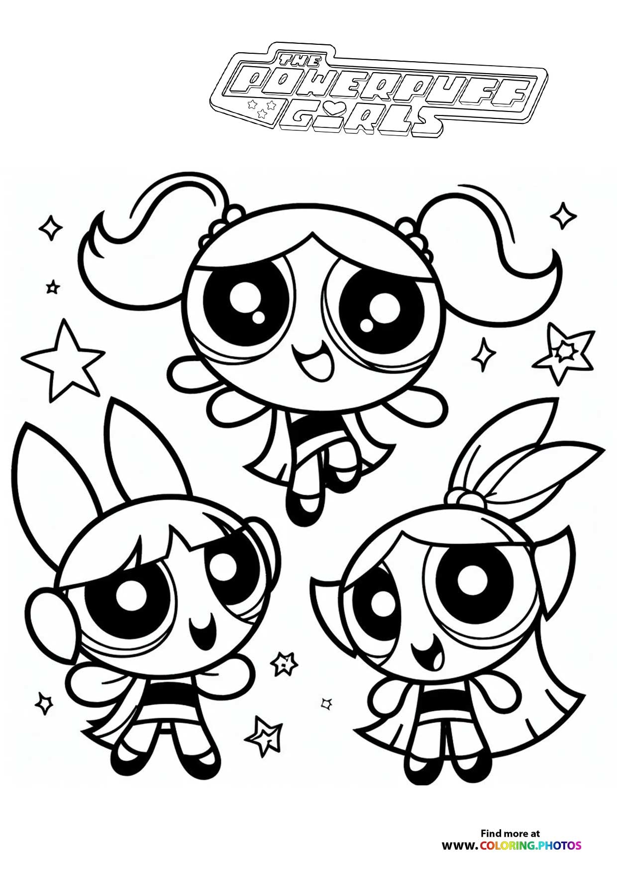powerpuff coloring pages powerpuff coloring pages