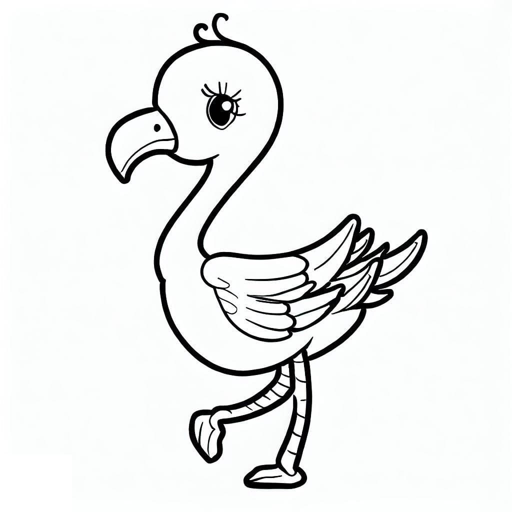 flamingo coloring page flamingo coloring page