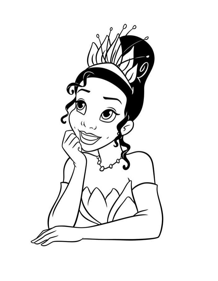 Princess And The Frog Coloring Pages Free Printable PDF Princess And The Frog Coloring Pages Free Printable PDF