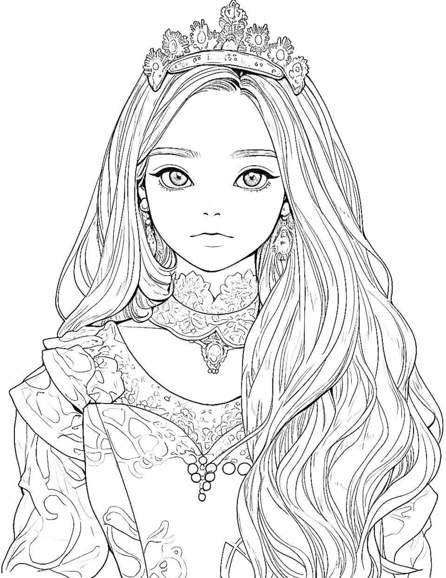 princess color pages princess color pages